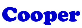 Cooper font